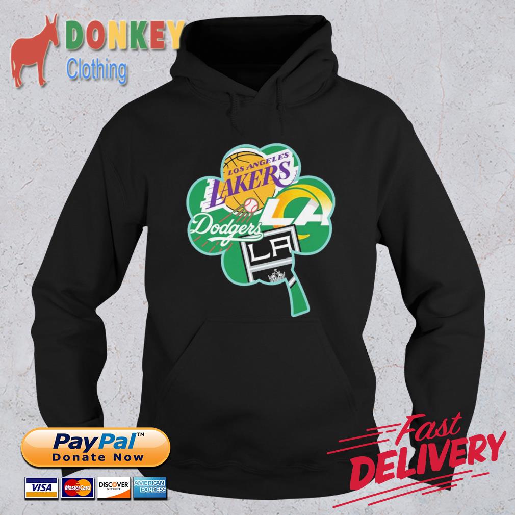 Shamrock Los Angeles Lakers Los Angeles Dodgers and Los Angeles