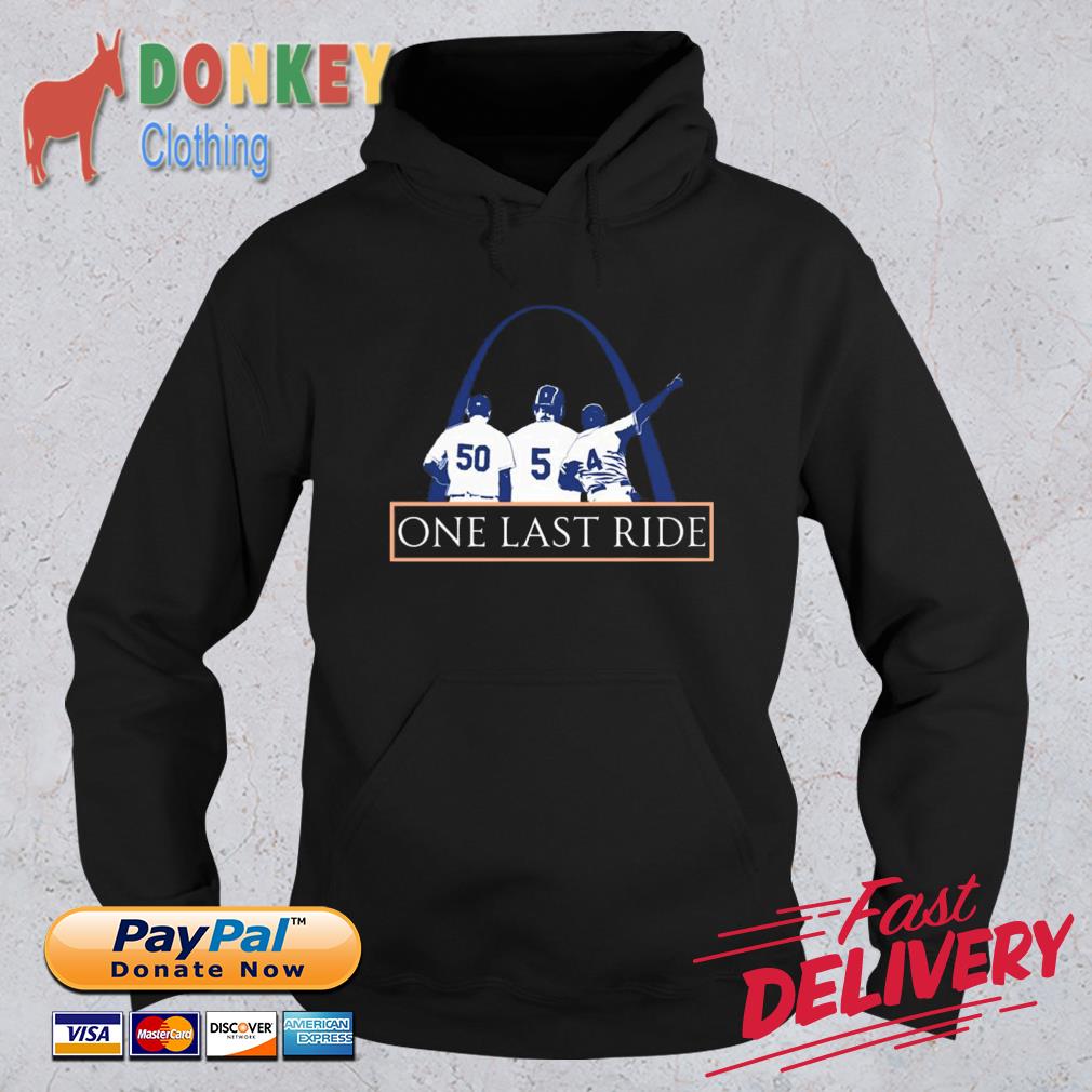 Best St. Louis Cardinals one last ride shirt, hoodie, sweater and unisex tee