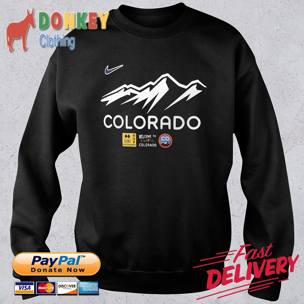 Colorado Rockies 2022 City Connect Graphic Hoodie