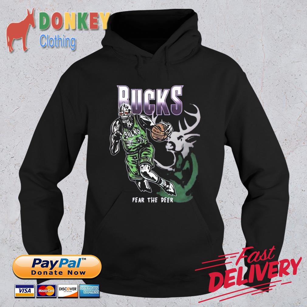 Bucks fear the deer warren lotas shirt, hoodie, sweater, long
