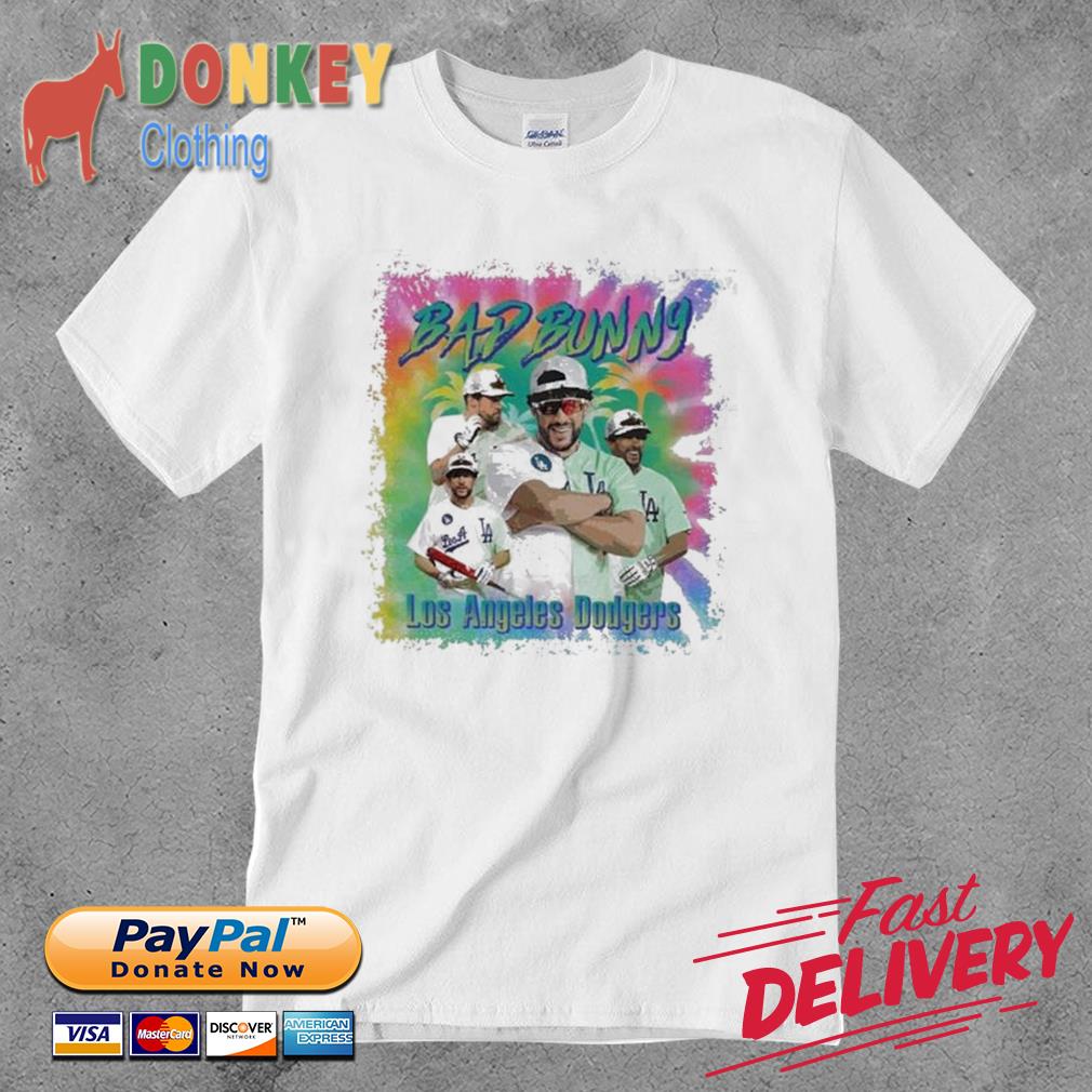 Bad Bunny Dodgers Hawaiian Shirt For Fans