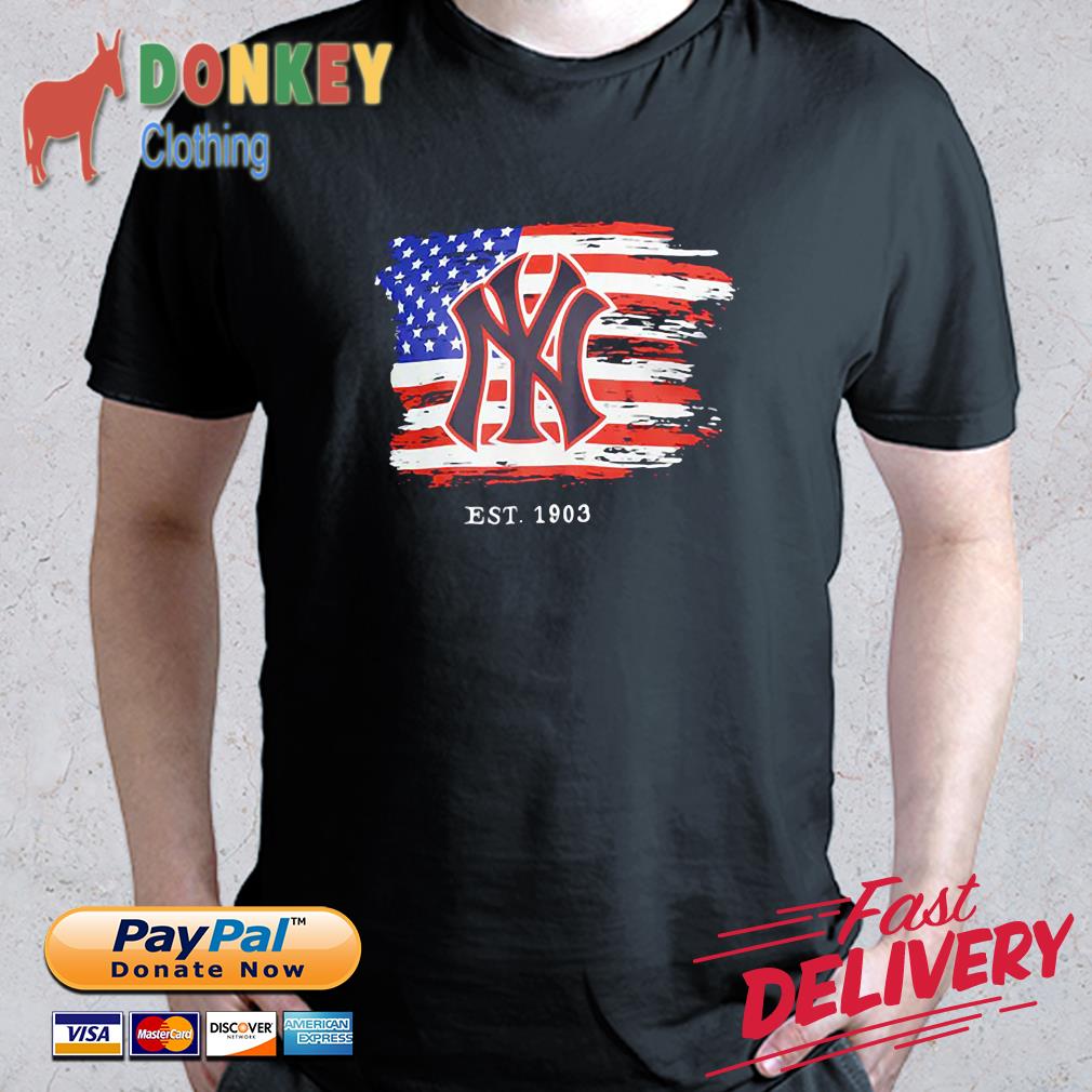 New York Yankees 4th Of July American Flag Est 1903 Shirt, hoodie, sweater,  long sleeve and tank top