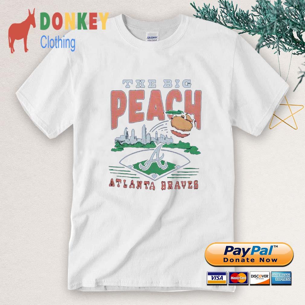 Atlanta Braves The Big Peach Shirt - Trend T Shirt Store Online