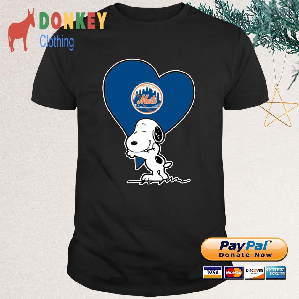 New York Mets MLB Baseball The Peanuts Movie Adorable Snoopy T