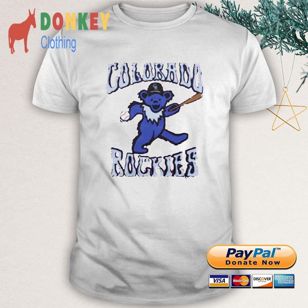 MLB World Tour Colorado Rockies logo T-shirt, hoodie, sweater, long sleeve  and tank top