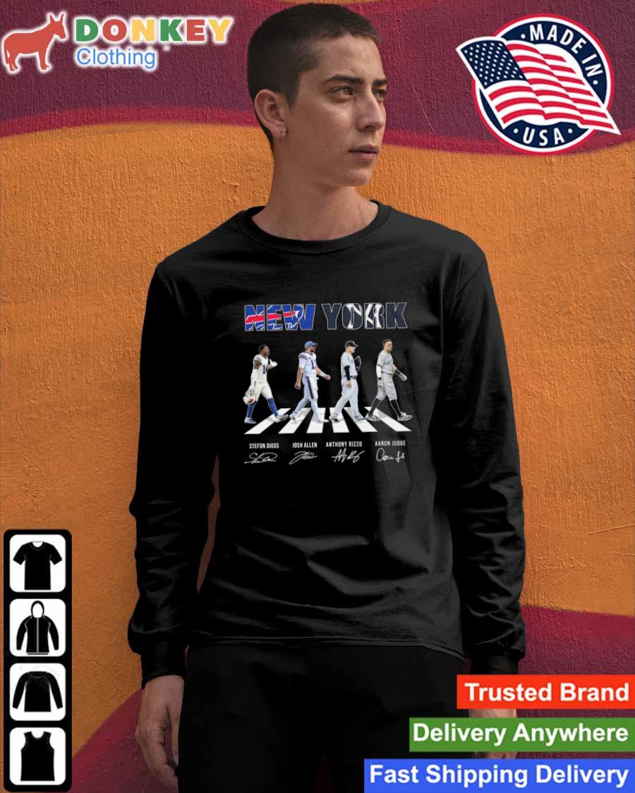 The Yankees abbey road signatures 2022 shirt, hoodie, sweater