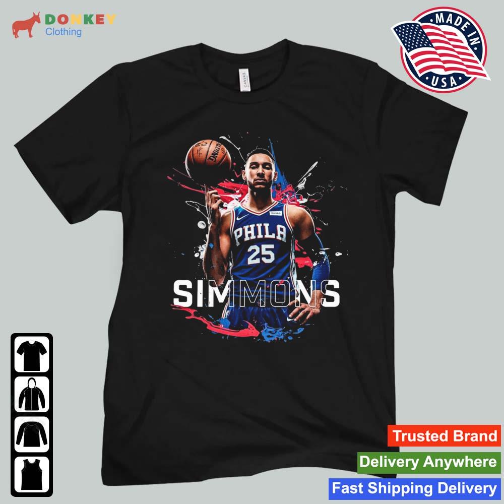 Ben Simmons Philadelphia 76ers #25 Jersey player shirt