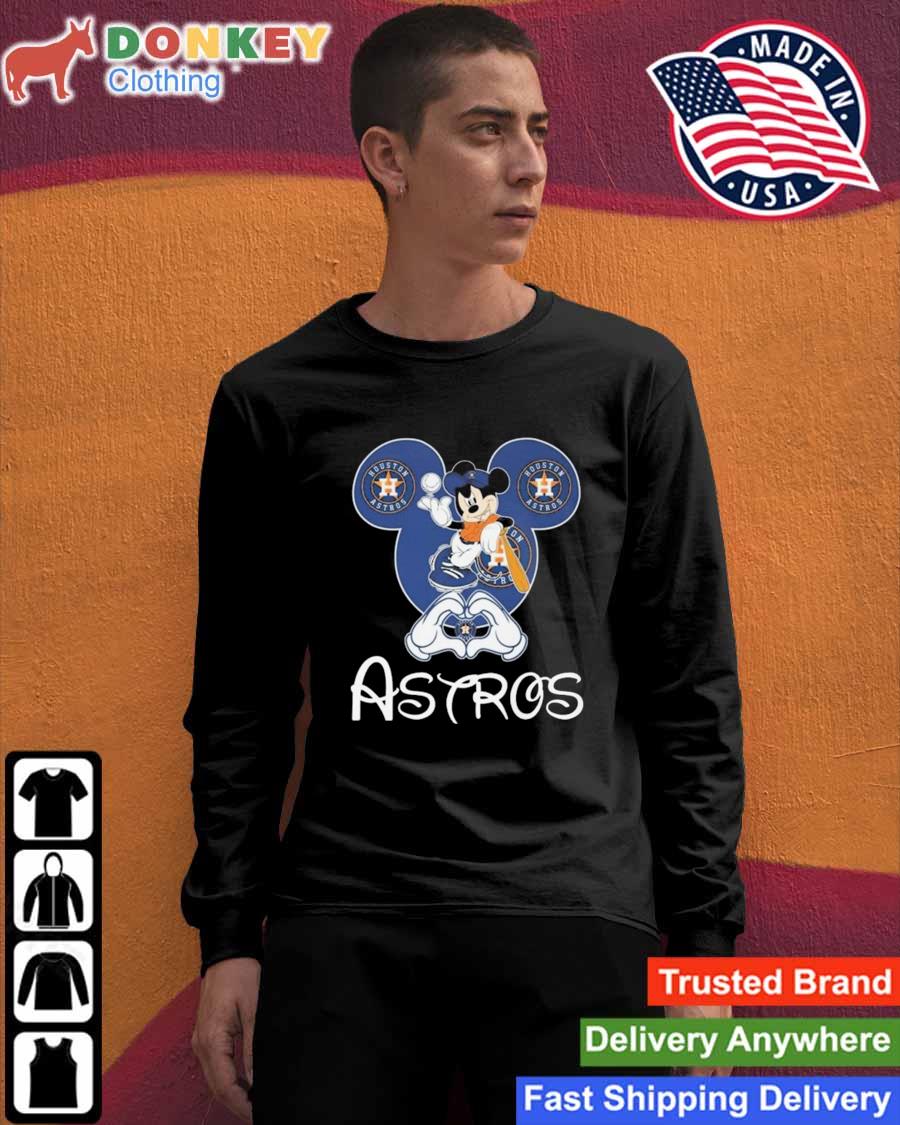 Mickey Mouse Heart Love Houston Astros 2022 Shirt, hoodie, sweater