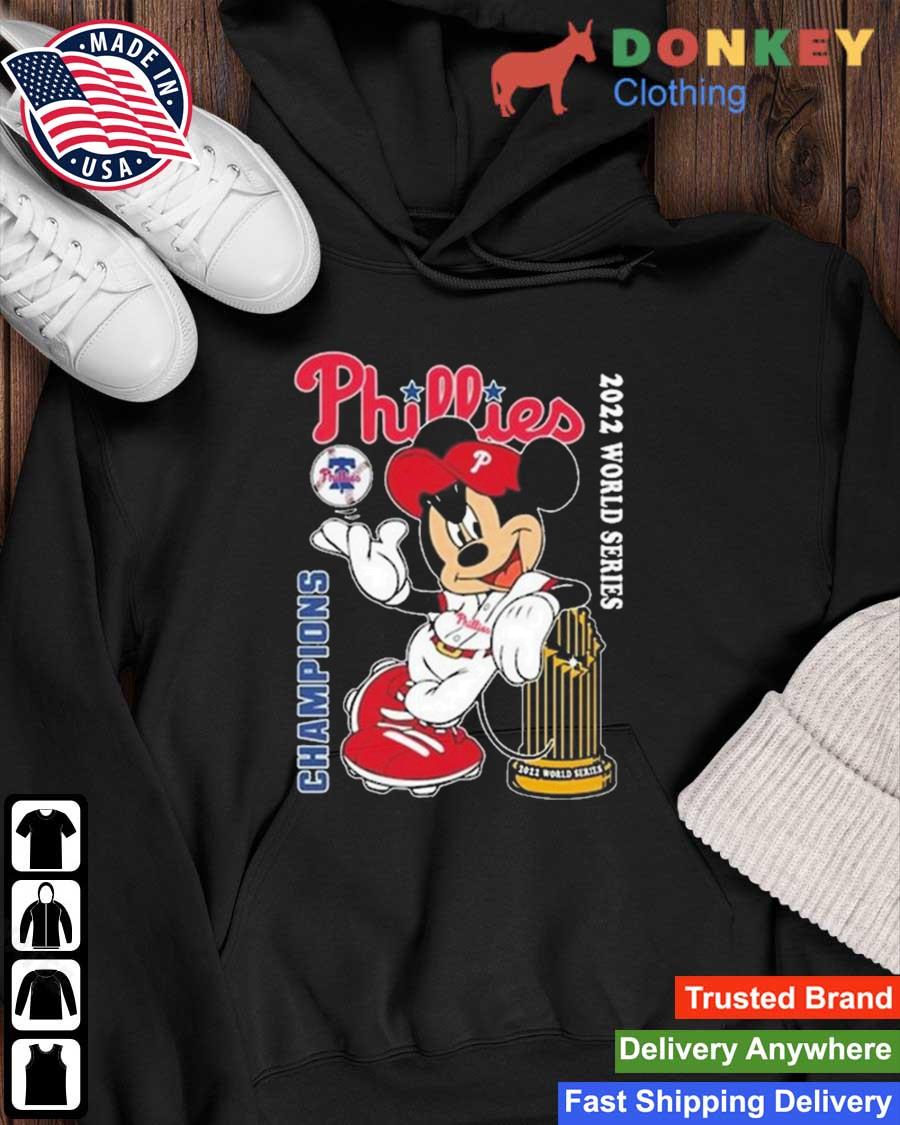 MLB Mickey Mouse Philadelphia Phillies 2022 World Series Champions shirt,  hoodie, sweater, long sleeve and tank top