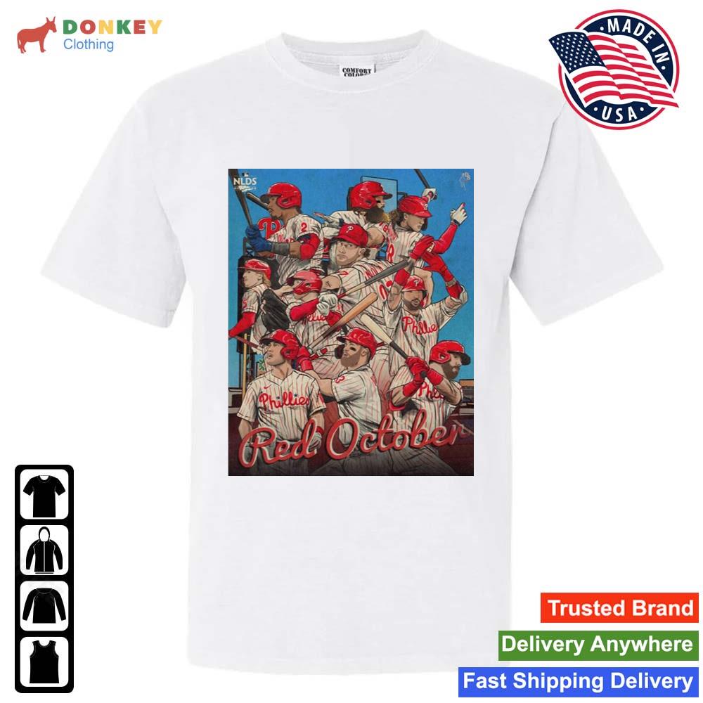 Eletees Red October Phillies Shirt
