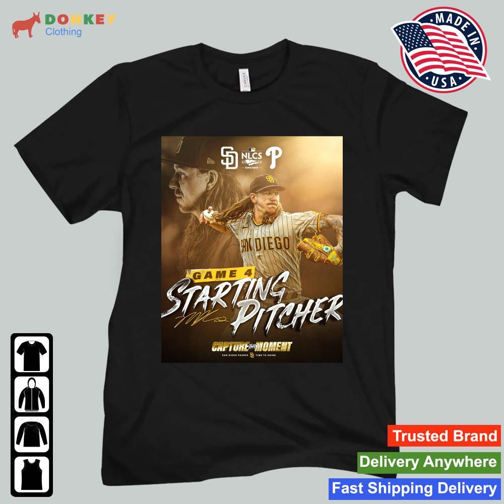 Premium san Diego Padres Vs Philadelphia Phillies NLCS 2022 Game 4 Starting  Pitcher Shirt, hoodie, sweater, long sleeve and tank top