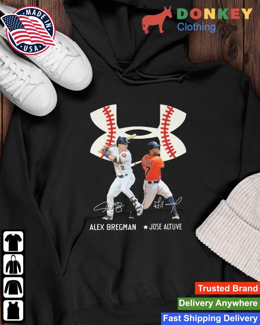 Under Armour Alex Bregman and Jose Altuve Houston Astros signatures shirt,  hoodie, sweater, long sleeve and tank top