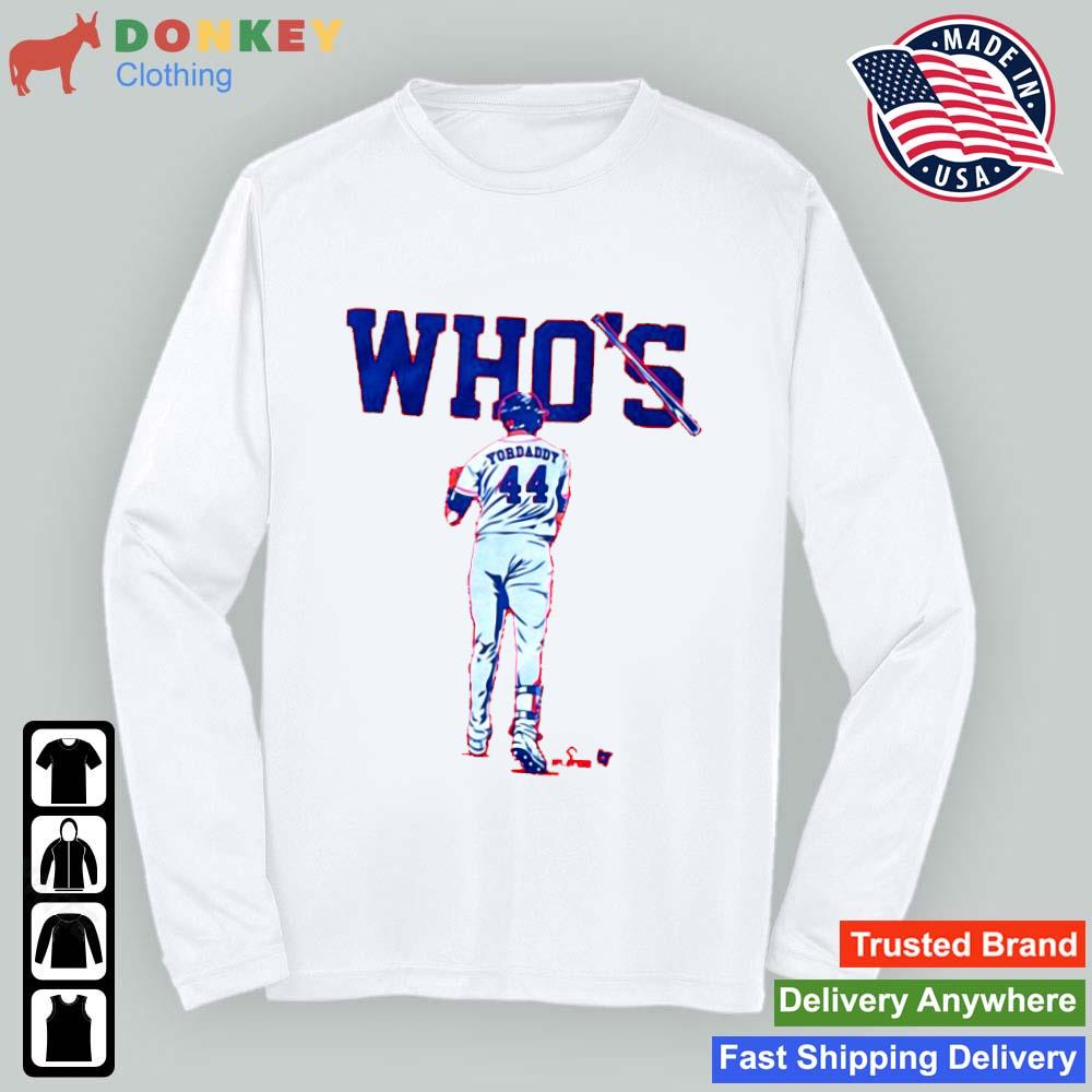 Who's yordaddy 44 Houston Astros shirt, hoodie, sweater, long sleeve and  tank top