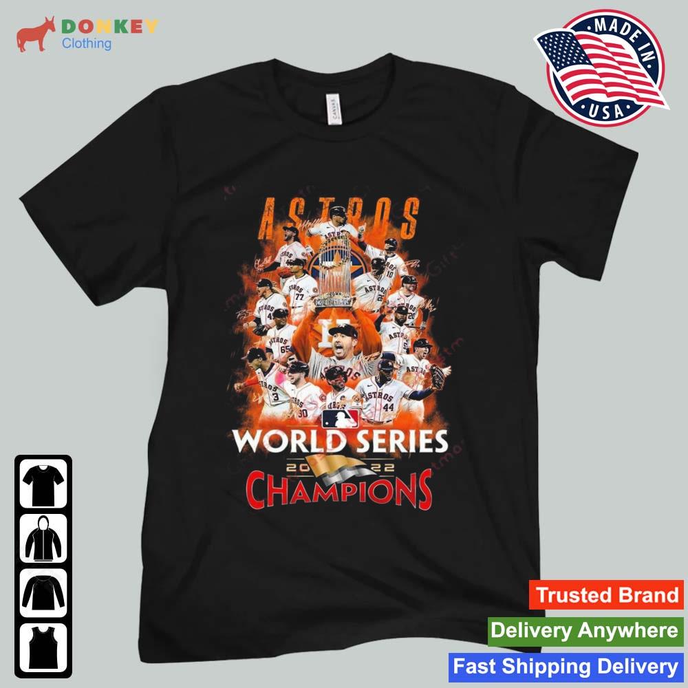 Team Houston Astros Champions World Series 2022 Cheer Shirt - Hersmiles