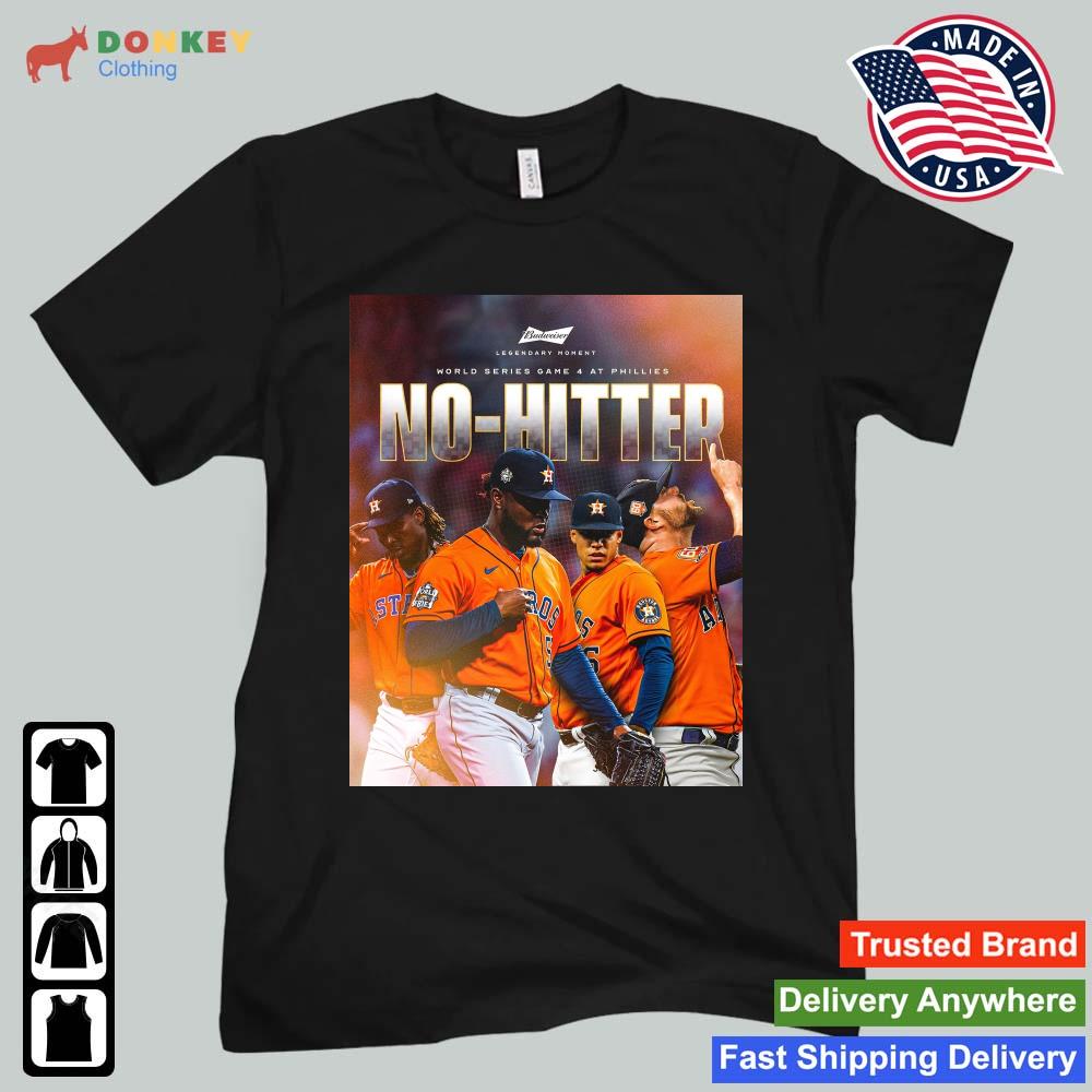 No Hitter Houston Astros In 2022 MLB World Series Unisex T-Shirt