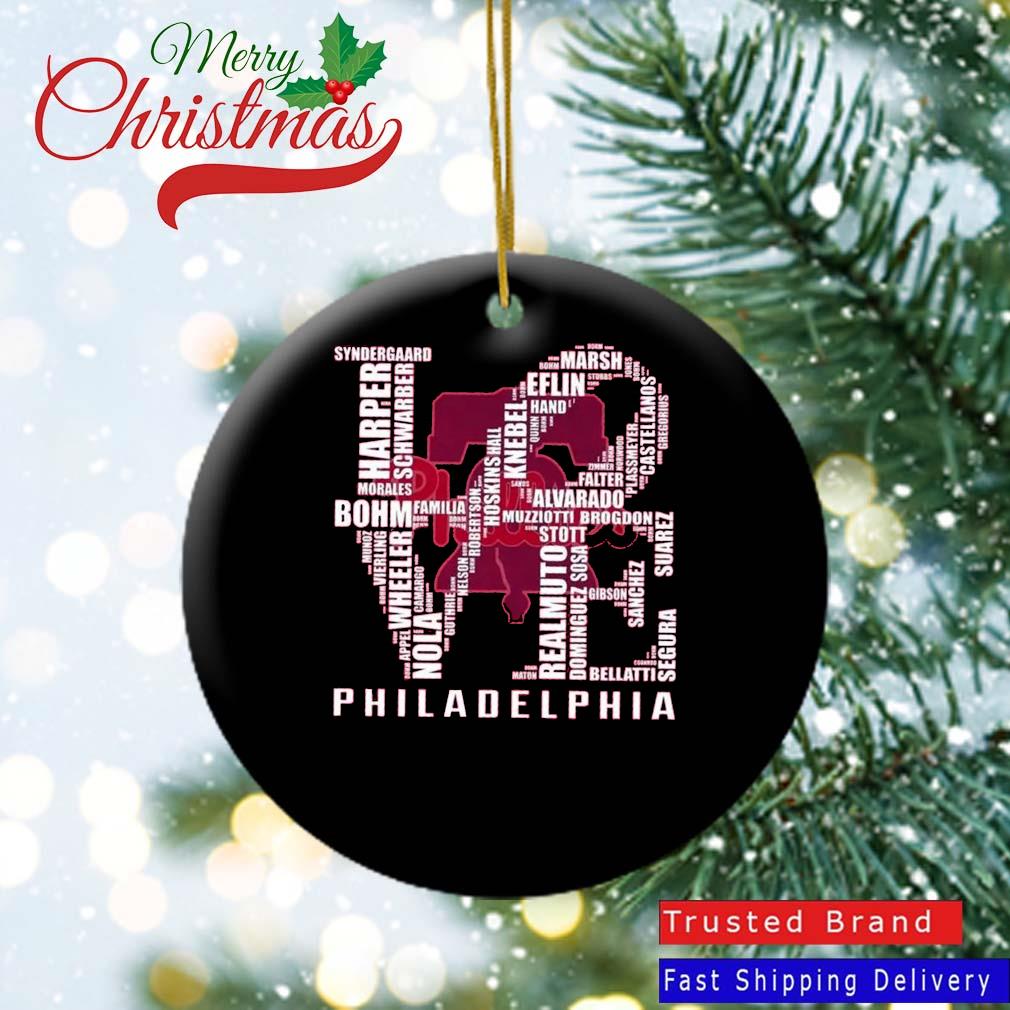 Kyle Schwarber Philadelphia Schwarbomb Ornament Custom Name