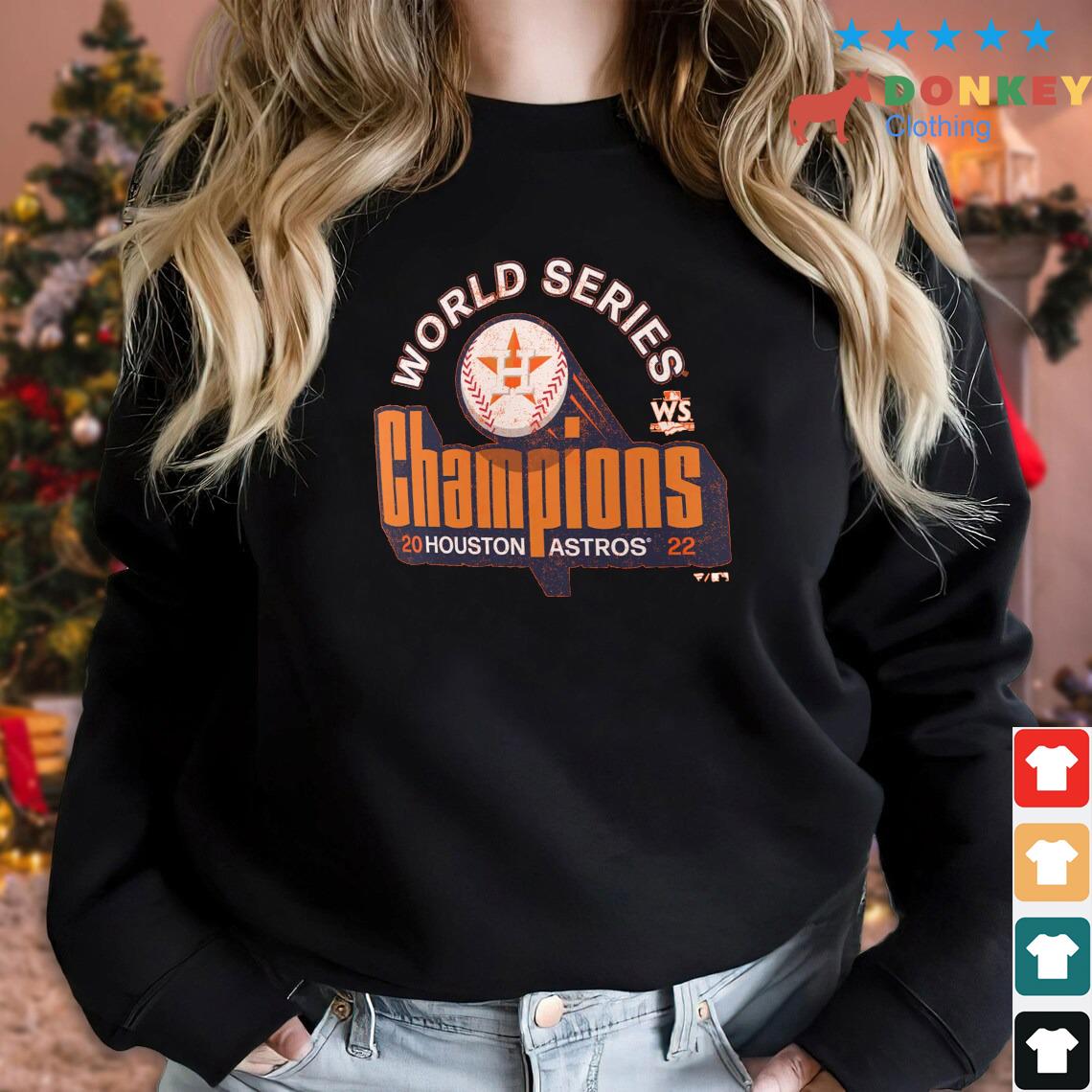 MLB Shop Houston Astros 2022 World Series Champs Totally Fly T