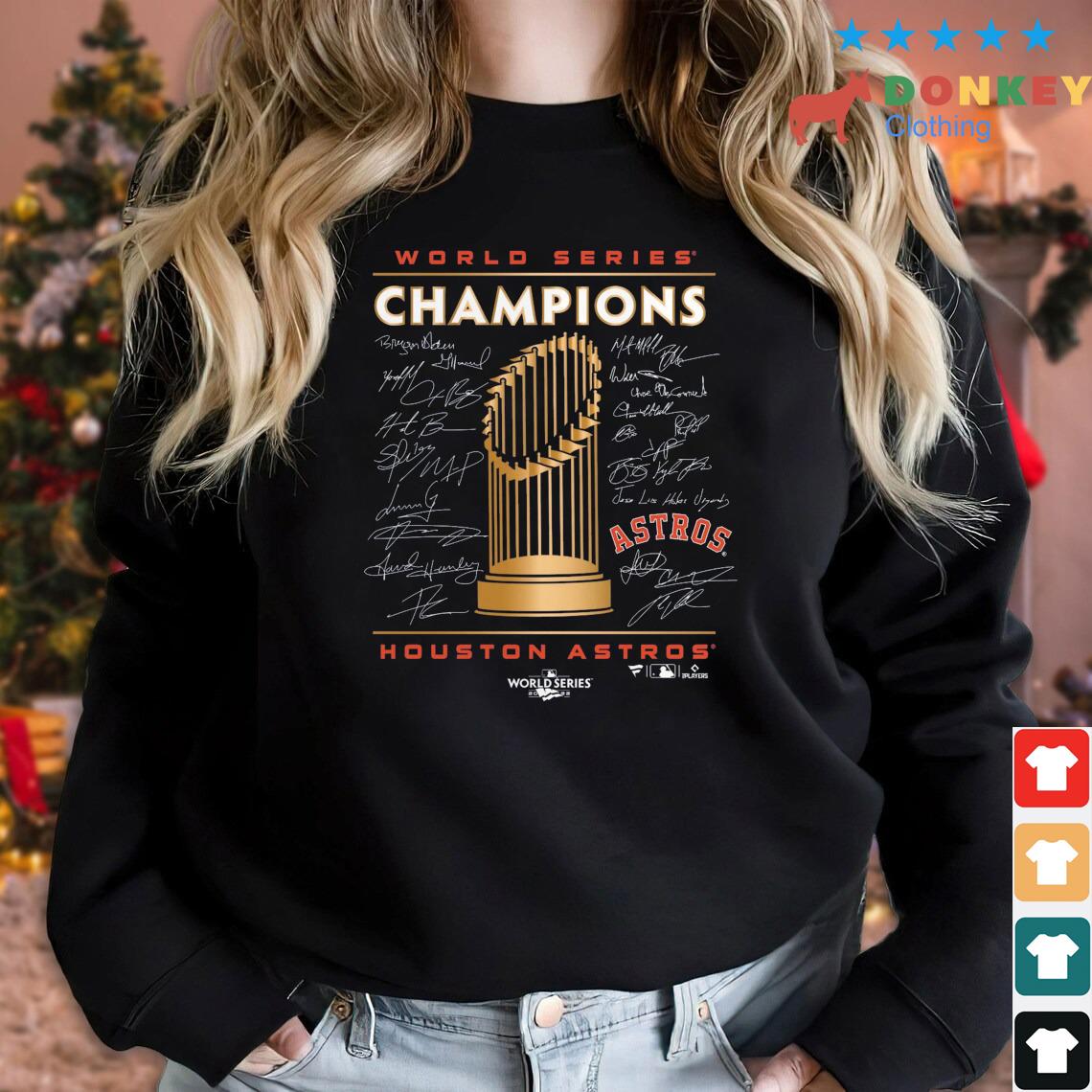 Premium houston Astros Toddler 2022 World Series Champions Logo Shirt,  hoodie, sweater, long sleeve and tank top