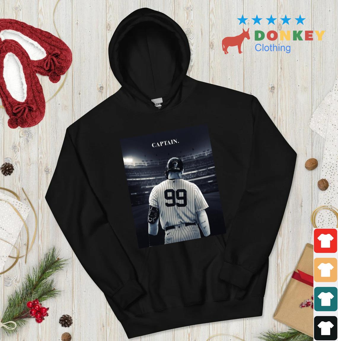 Aaron Judge the captain 99 2022 T-shirt, hoodie, sweater, long sleeve and  tank top