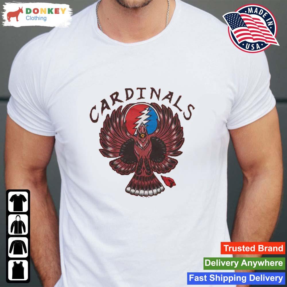 NFL x Grateful Dead x Cardinals shirt