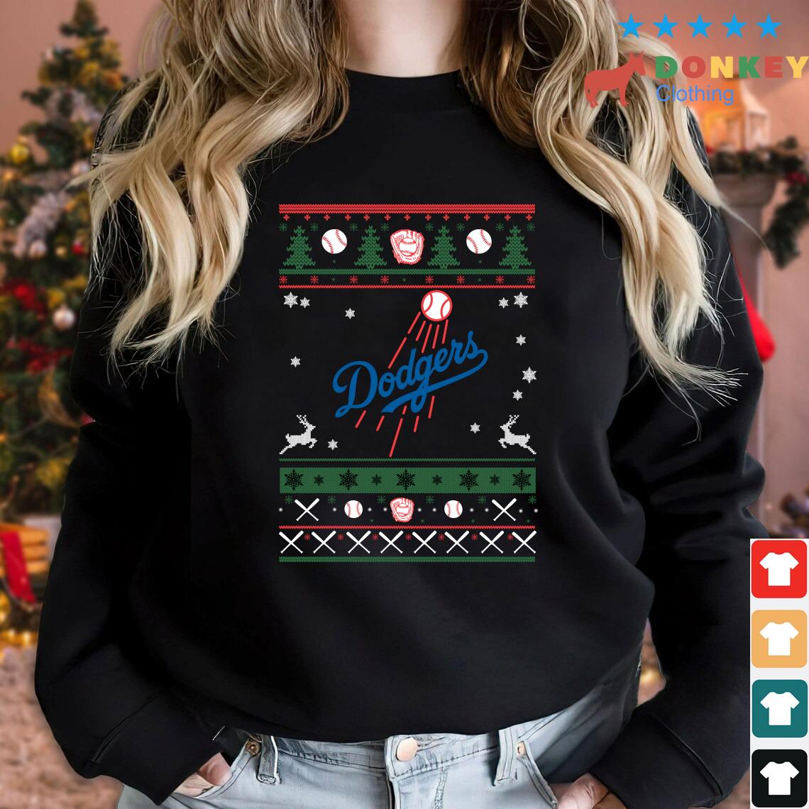 Los Angeles Dodgers Mlb Football Ugly Christmas 2022 Sweater