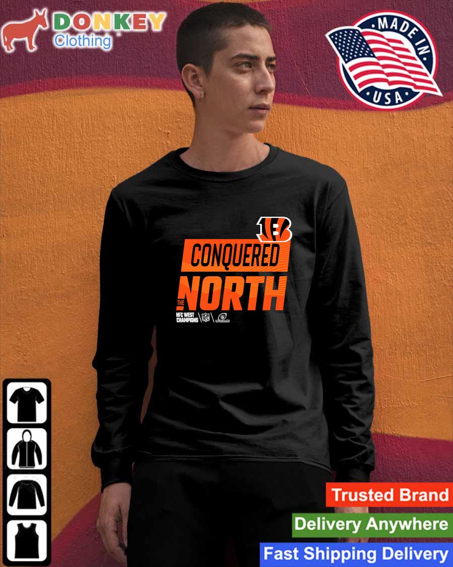 Premium Cincinnati Bengals Conquered The North Shirt, hoodie, sweater, long  sleeve and tank top
