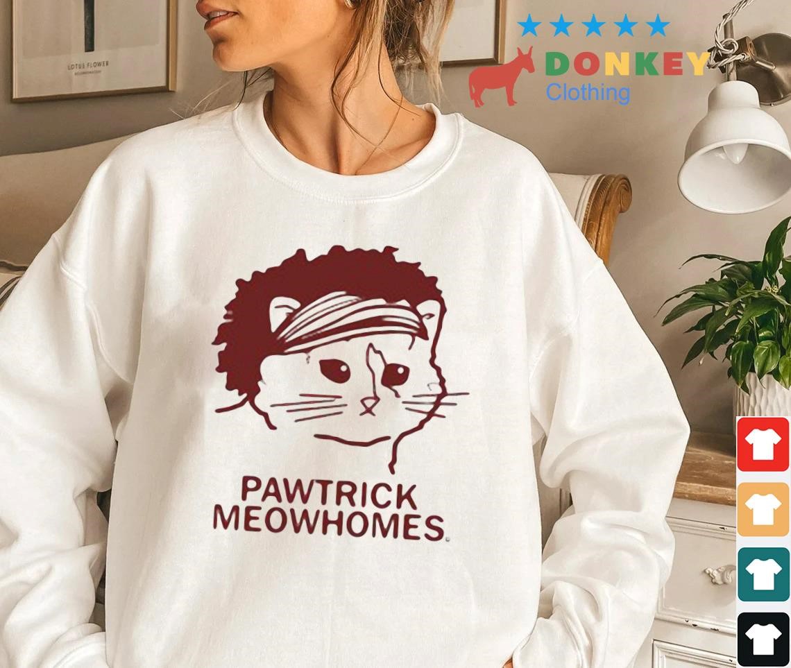 Pawtrick Meowhomes Patrick Mahomes shirt, hoodie, sweater, long sleeve and  tank top