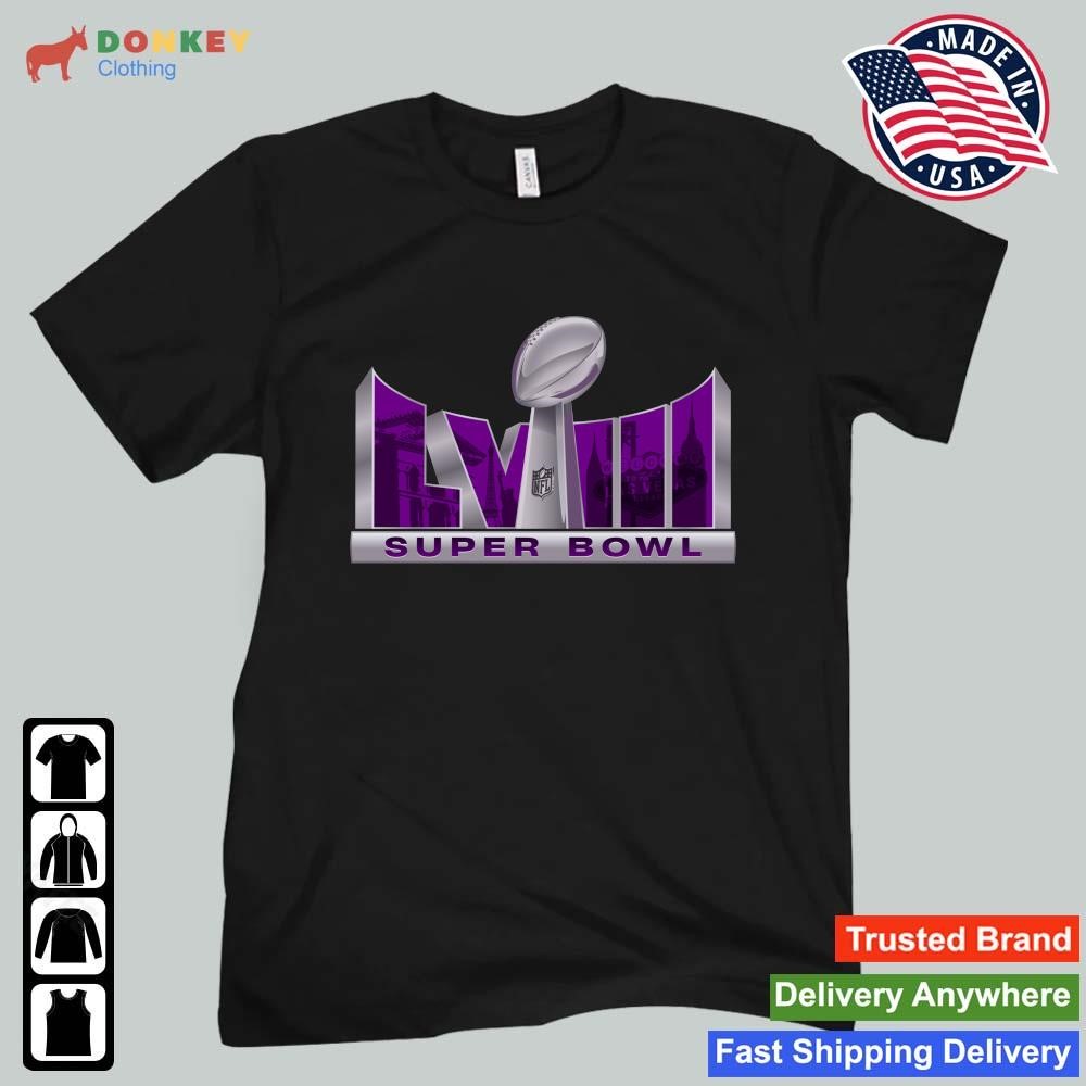 Nfl Super Bowl LVIII 2023 Las Vegas T-Shirt