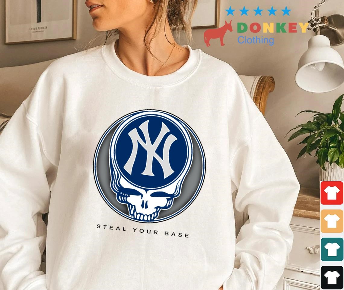 Toronto Blue Jays Grateful Dead Steal Your Base Shirt,Sweater, Hoodie, And  Long Sleeved, Ladies, Tank Top