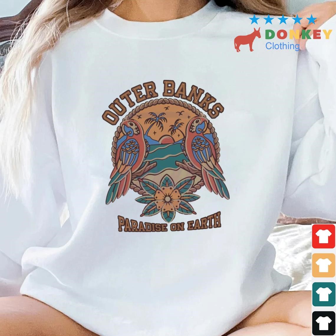 Outer Banks Shirt Aesthetic Shirt Outer Banks Crewneck Beach Shirt