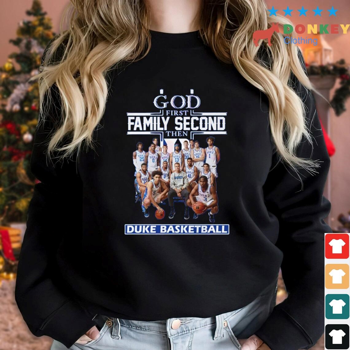 Original God First Family Second Then Toronto Blue Jays Baseball shirt,  hoodie, sweater, long sleeve and tank top