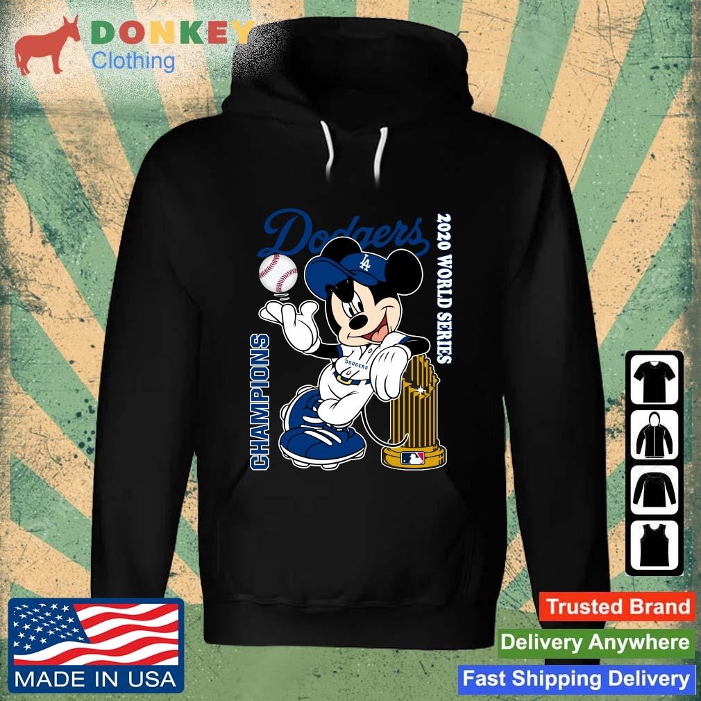 Official Mickey mouse Los Angeles Dodgers 2020 world series Champions Mlb  shirt, hoodie, sweater, long sleeve and tank top