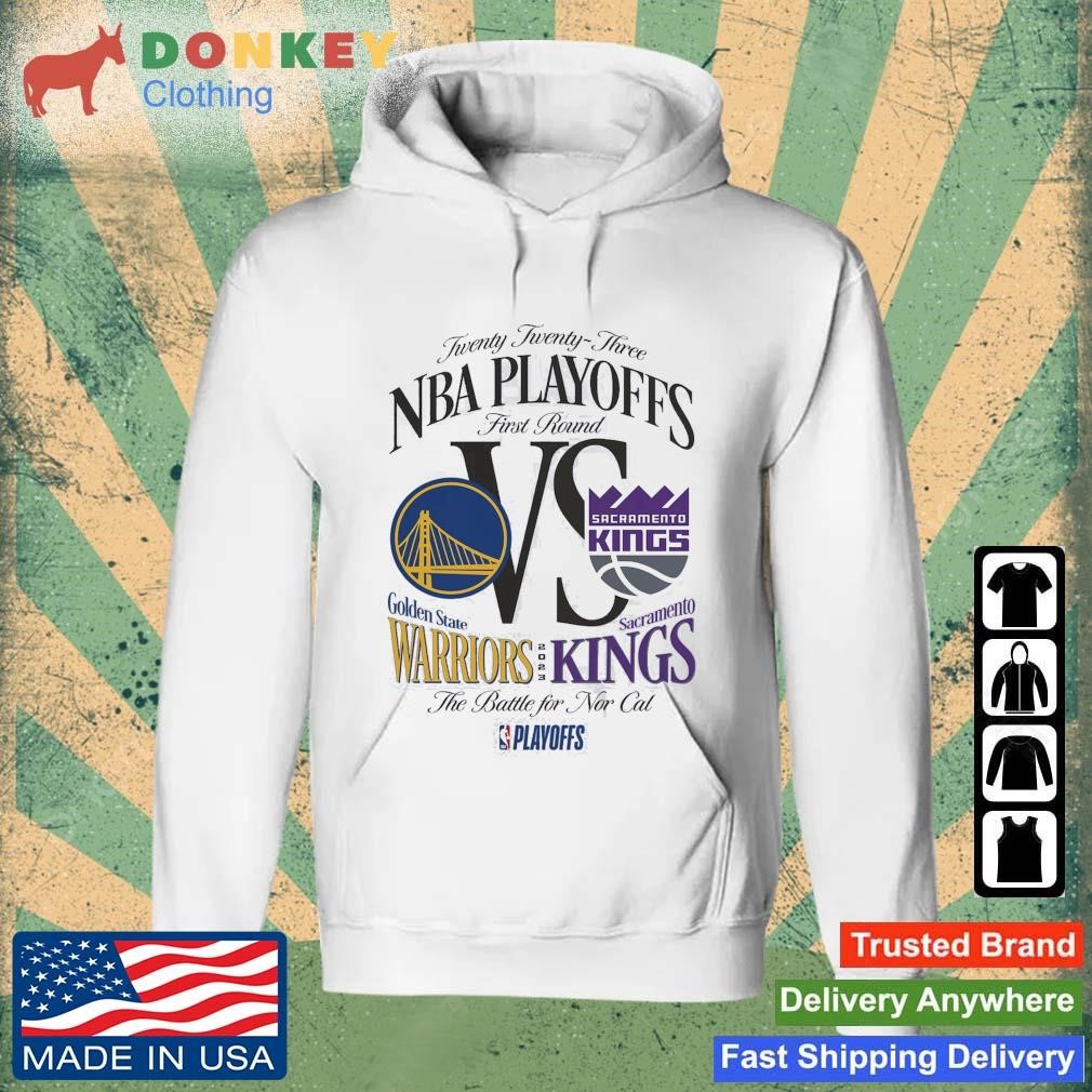 Official 2023 Nba Playoffs Matchup Sacramento Kings Vs. Golden State  Warriors T-Shirt, hoodie, sweater, long sleeve and tank top