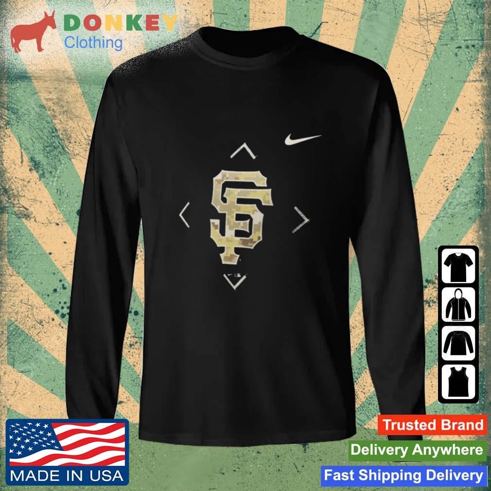 San Francisco Giants Nike Camo Logo 2023 Shirt