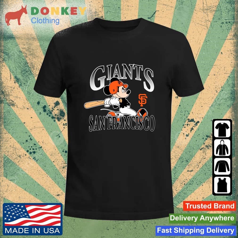 Mickey Mouse San Francisco Giants logo baseball 2023 shirt, hoodie