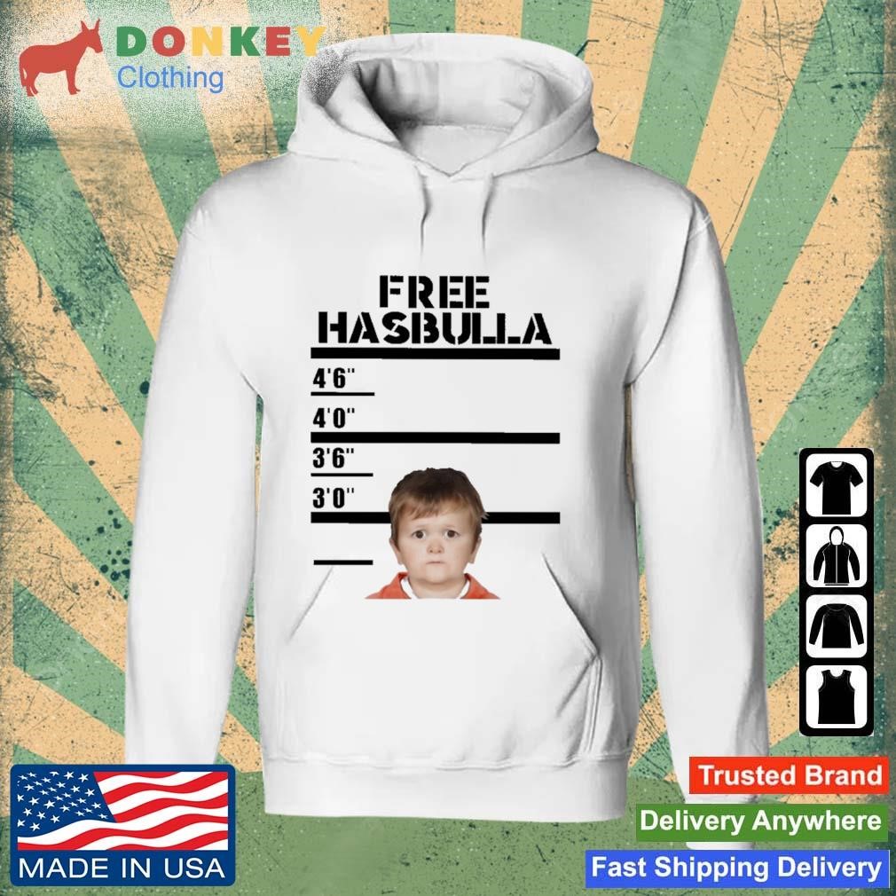 Official Free Hasbulla Mugshot Shirt, hoodie, sweater, long sleeve and tank  top