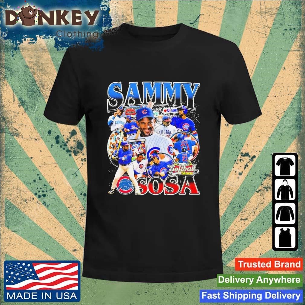 Official Sammy Sosa Softball Slam Shirt, hoodie, sweater, long