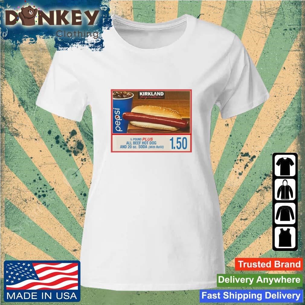 Kirkland Costco Hot Dog Combo T-Shirt 