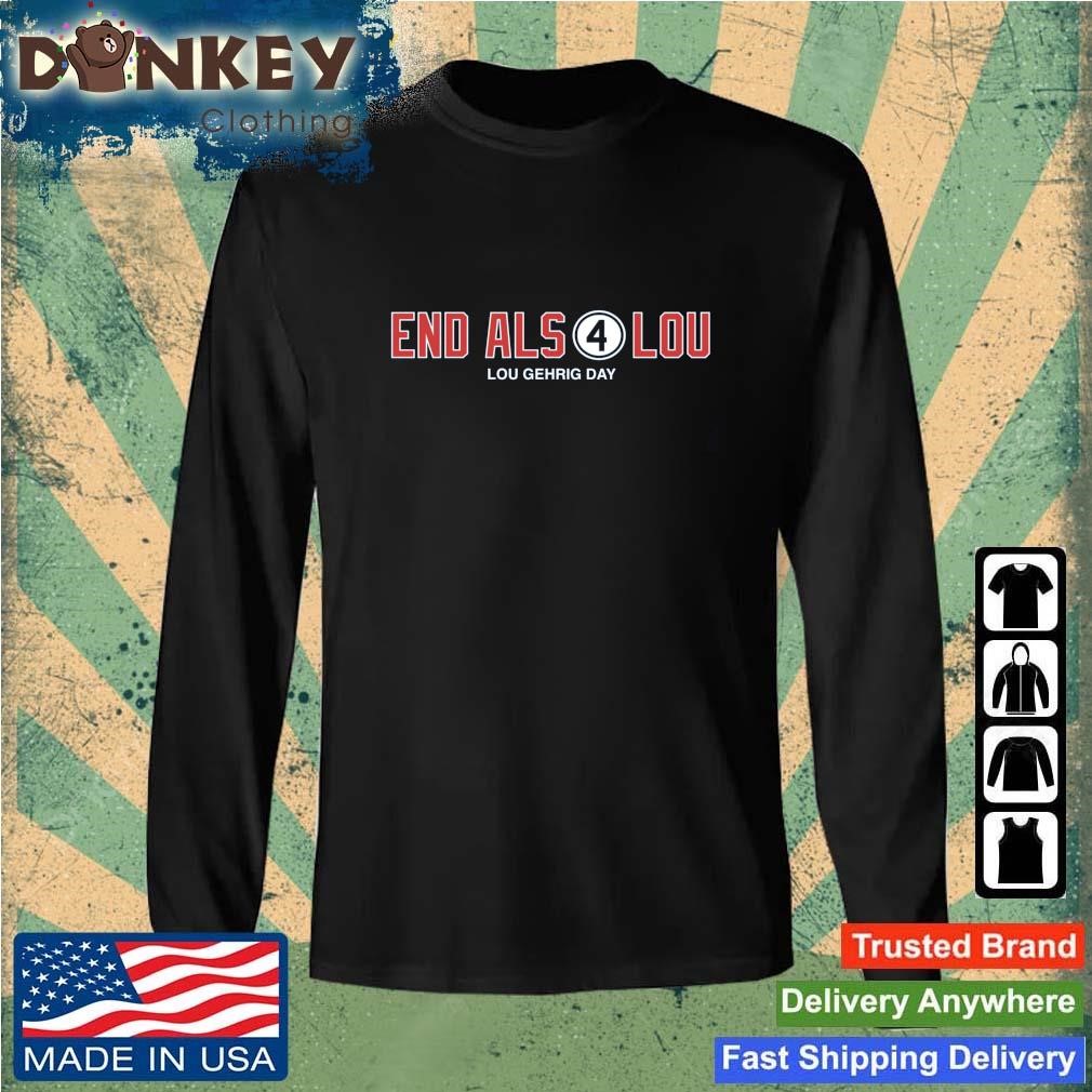 Chicago Cubs End Als 4 Lou Lou Gehrig Day shirt, hoodie, sweater