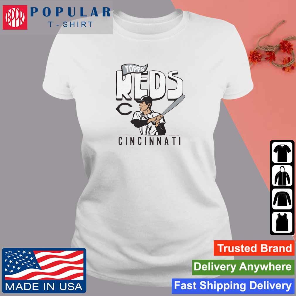 MLB x Topps Cincinnati Reds shirt, hoodie, sweater, long sleeve and tank top