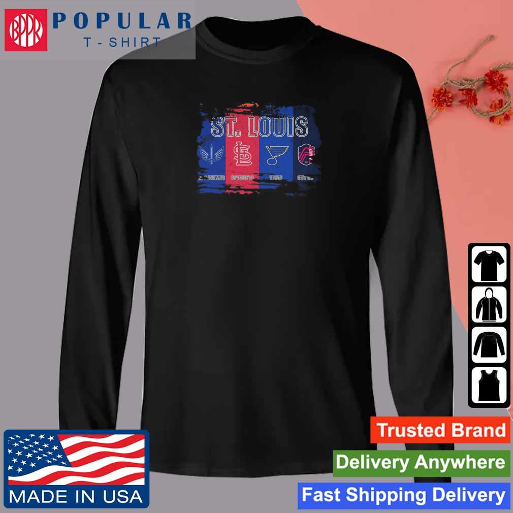 St. Louis Cardinals and St. Louis Blues City shirt, hoodie, sweater, long  sleeve and tank top