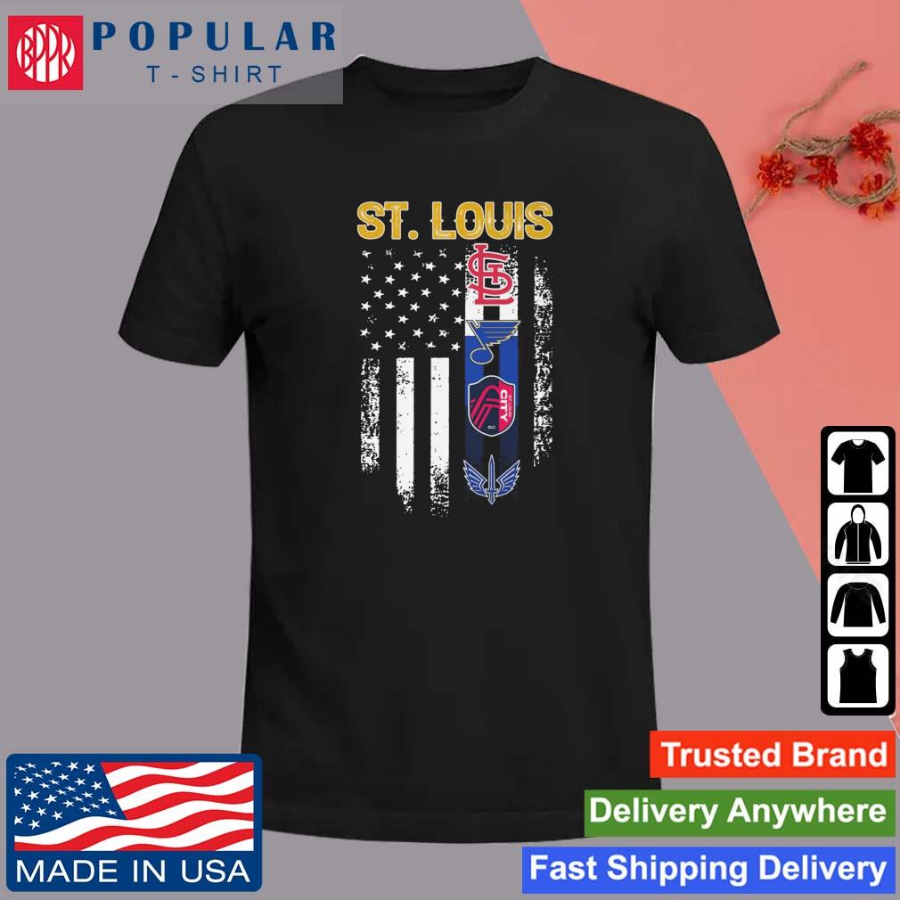 St Louis Cardinals Blues City SC Battlehawks logo shirt, hoodie