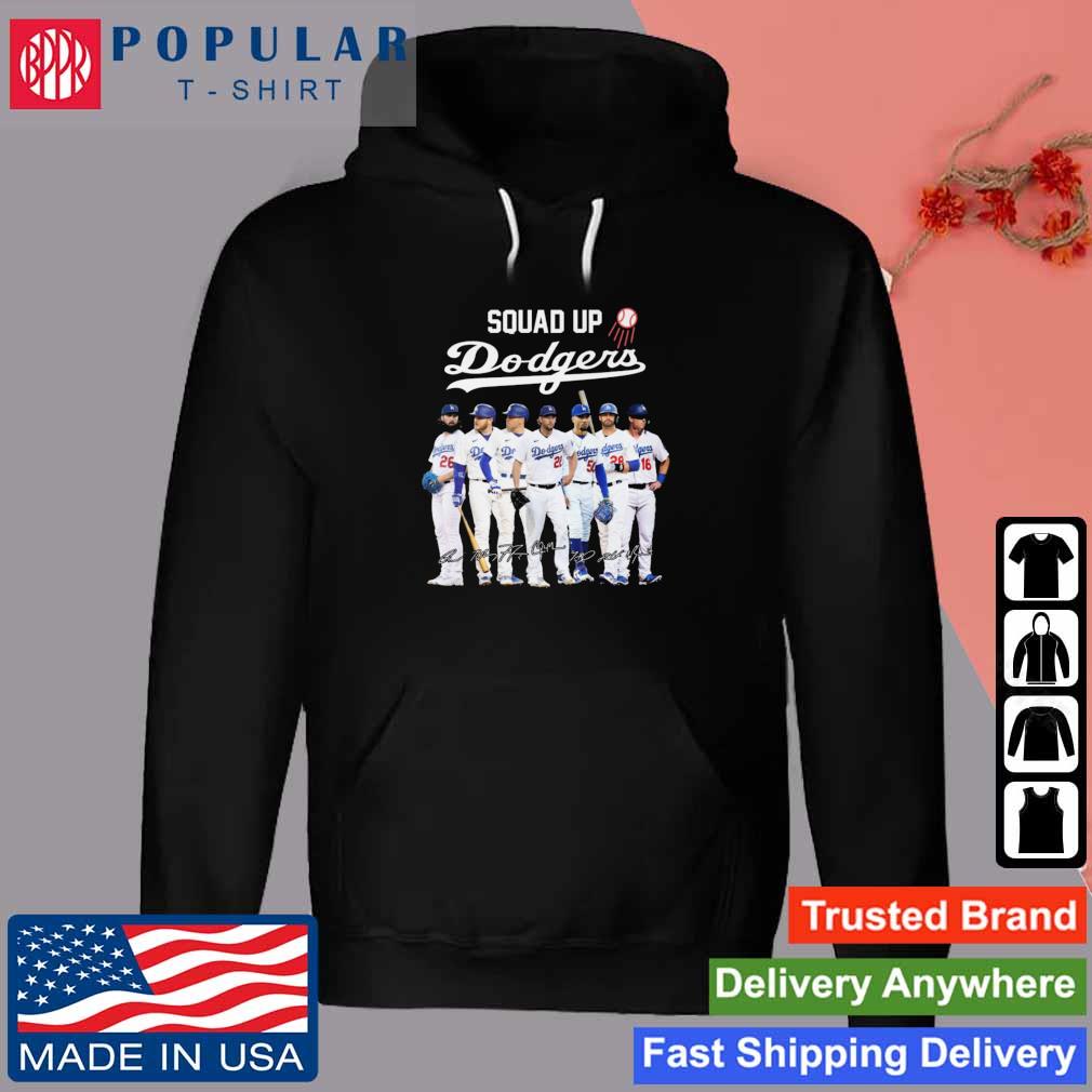 Official squad up Dodgers mlb team T-shirt, hoodie, sweater, long