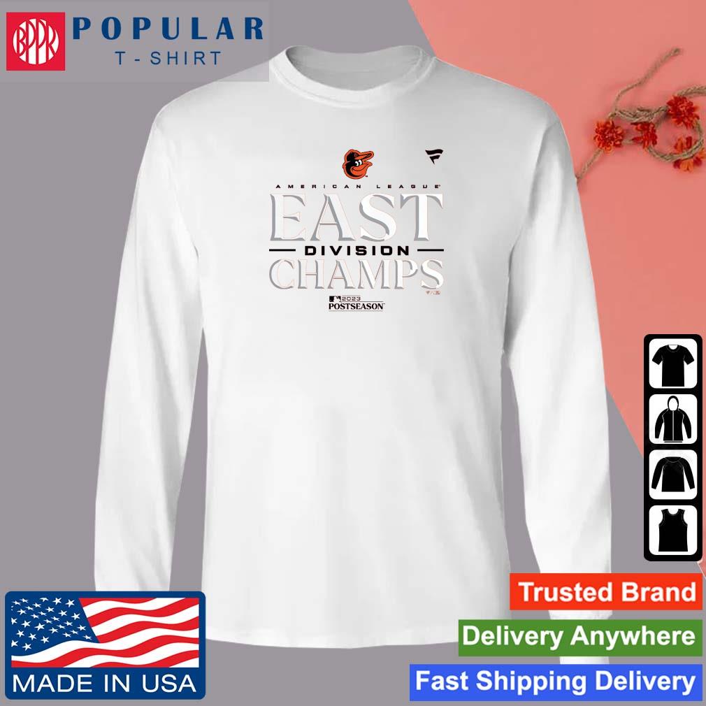 Official Baltimore Orioles 2023 AL East Division Champions Locker Room T- Shirt, hoodie, sweater and long sleeve