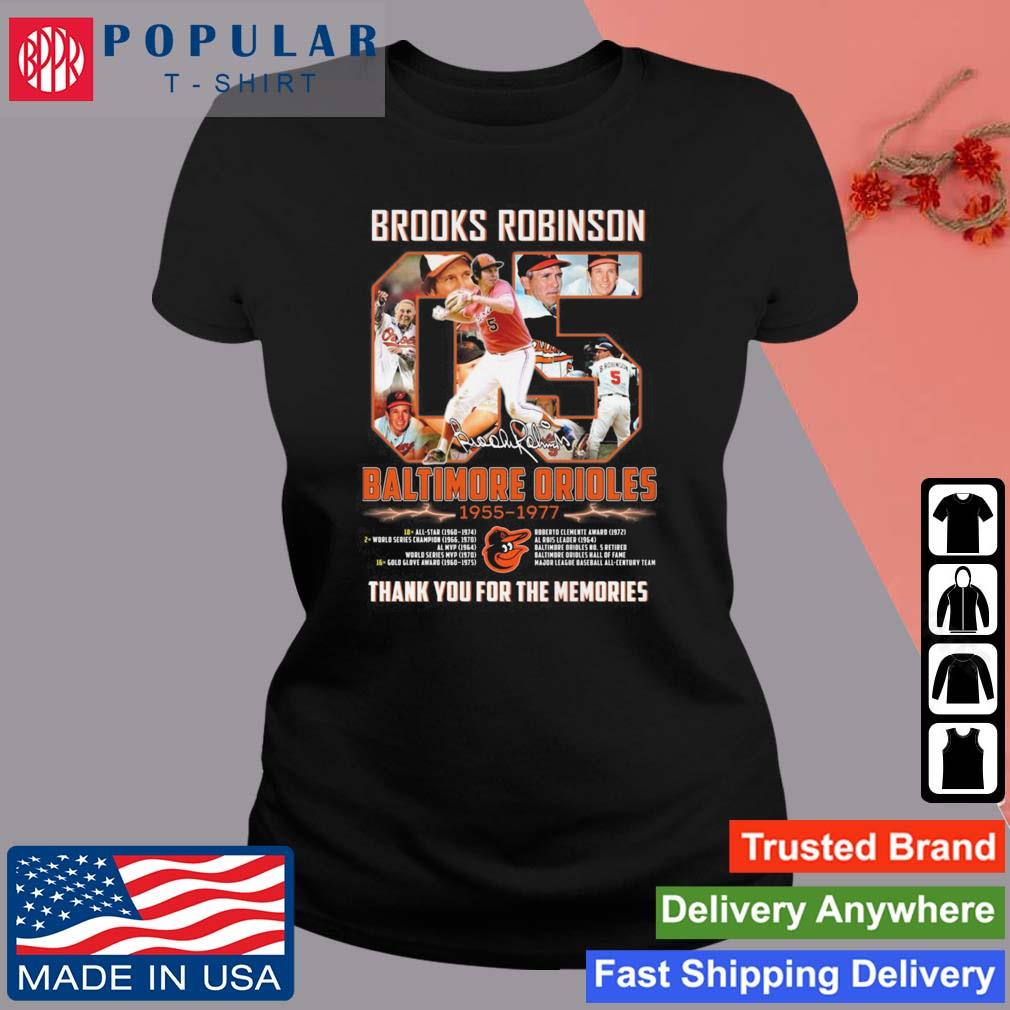 Brooks Robinson Women's Baltimore Orioles Alternate Jersey