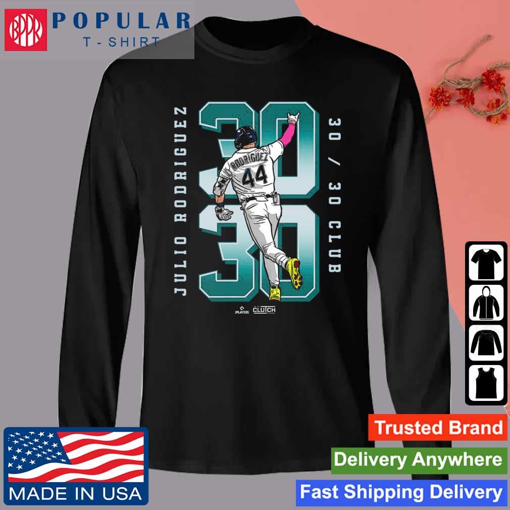 Official julio Rodriguez Trident 30-30 Club Shirt, hoodie, sweater, long  sleeve and tank top