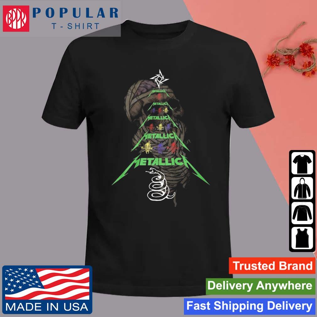 Metallica Christmas Tree Ninja Shirt