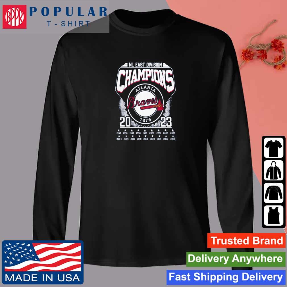 NL East Division Champions Atlanta Braves 2023 1995-2023 Shirt, hoodie,  sweater, long sleeve and tank top