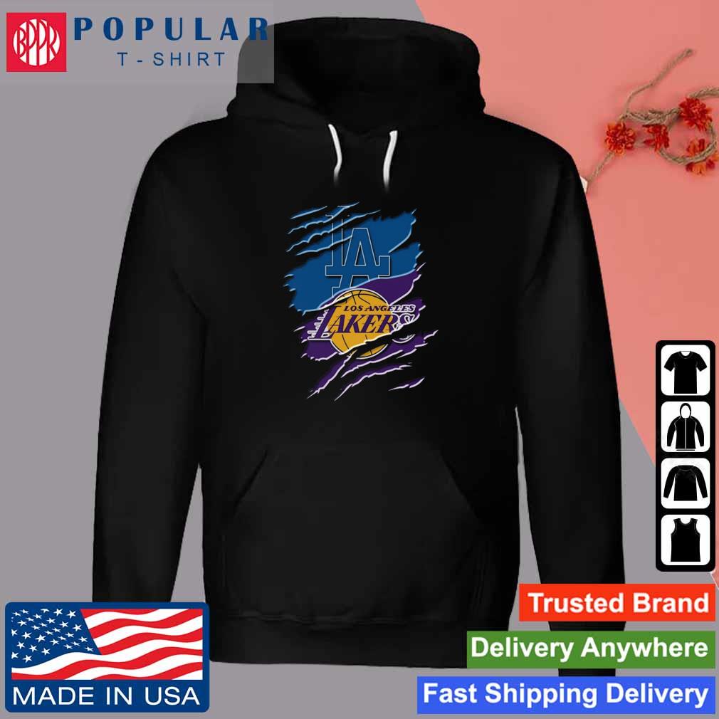 Official Los angeles Dodgers and los angeles Lakers 2023 T-shirt, hoodie,  tank top, sweater and long sleeve t-shirt