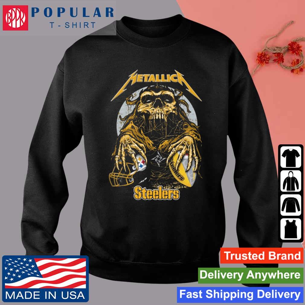 Skull Pittsburgh Steelers Shirt, hoodie, sweater, long sleeve and tank top